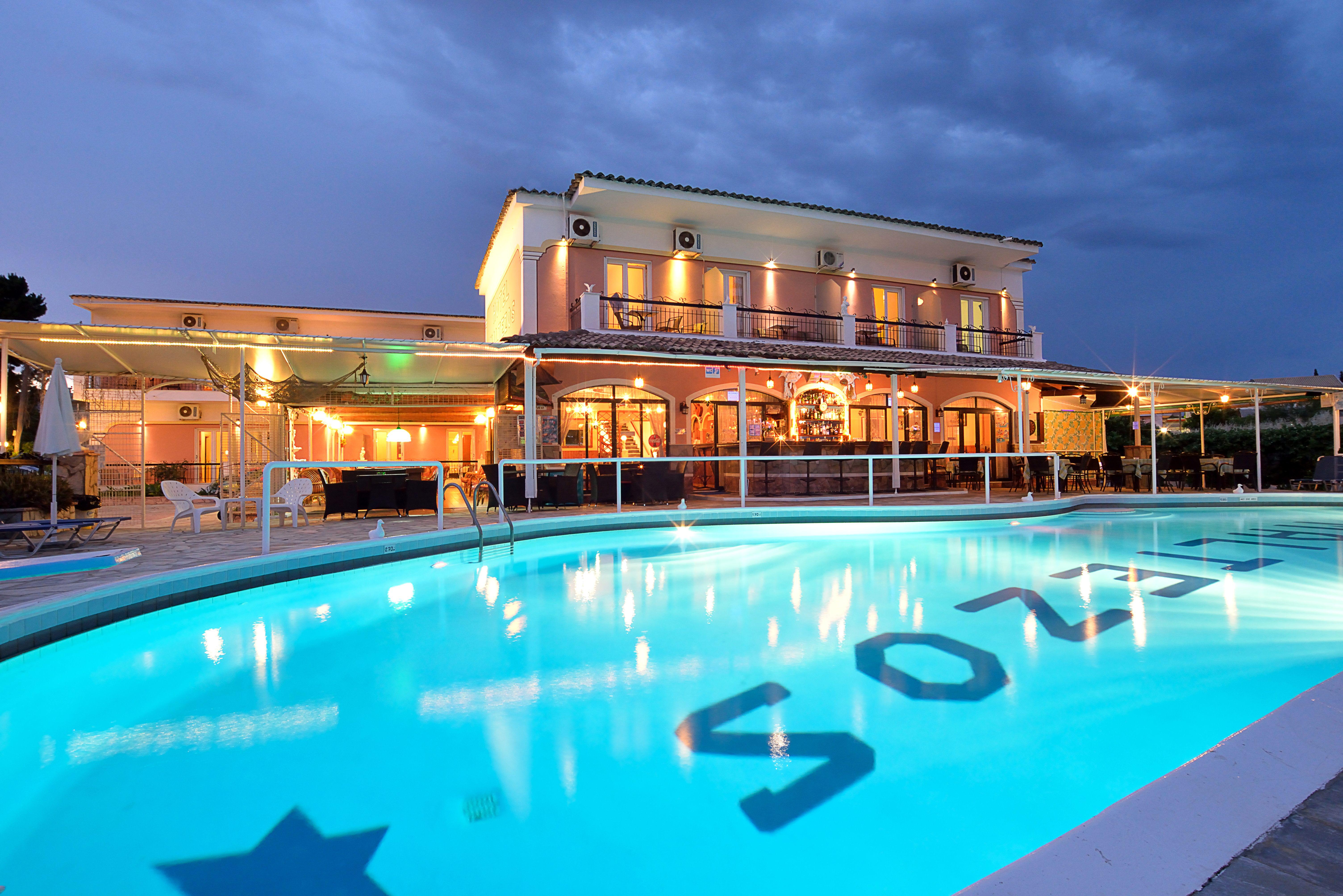 Maltezos Hotel Gouvia Exterior photo